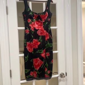 D&G Floral Cocktail  Dress. Size 44